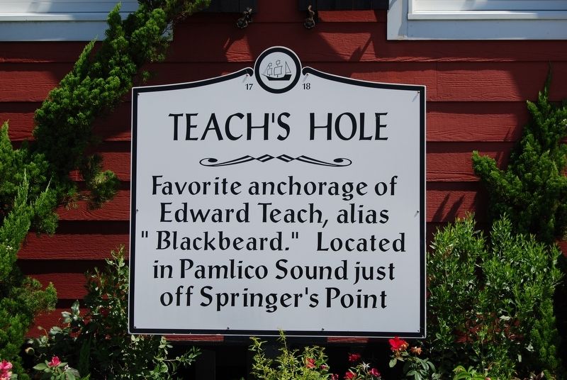 Teach's Hole Marker image. Click for full size.