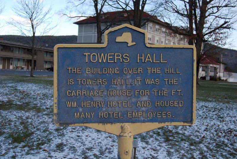 Towers Hall Marker image. Click for full size.