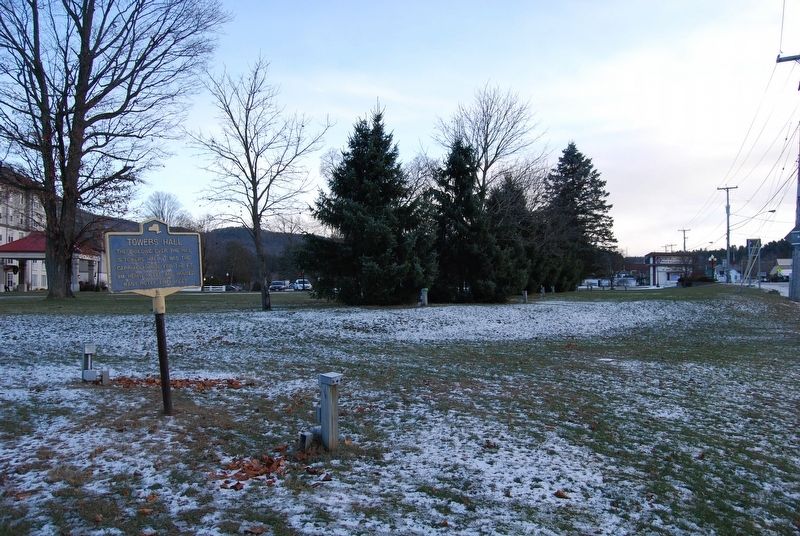 Towers Hall Marker image. Click for full size.