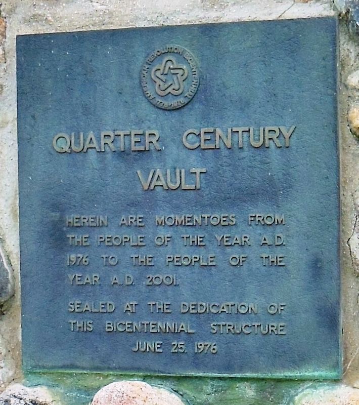 Quarter Century Vault Marker image. Click for full size.