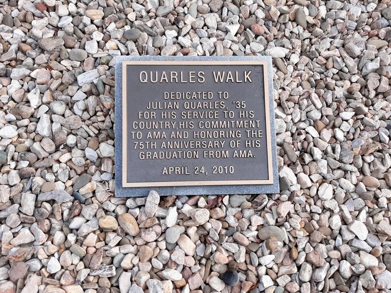 Quarles Walk Marker image. Click for full size.