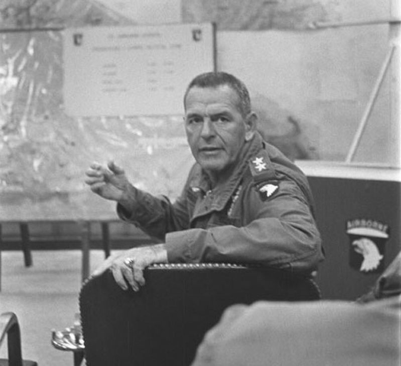Major General Melvin Zais, Commander, 101st Airborne Division, 1968- 1969 image. Click for full size.