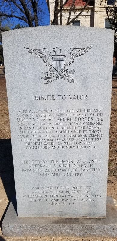 Tribute to Valor Marker image. Click for full size.