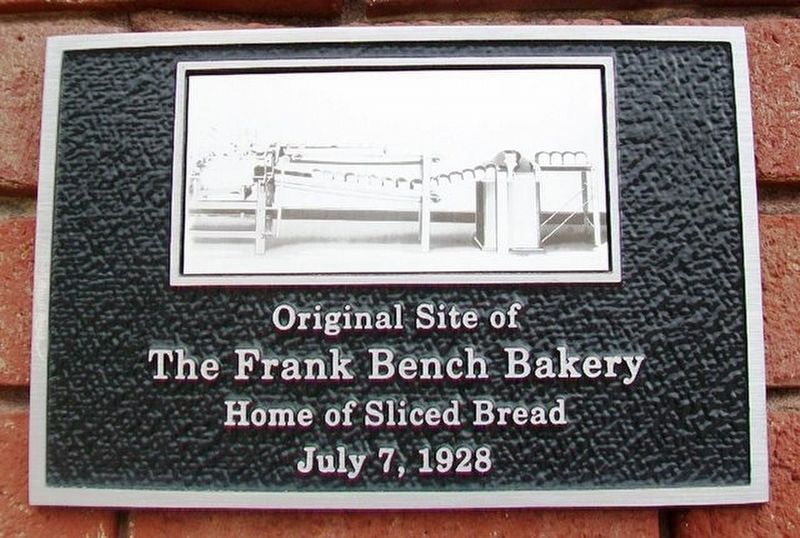 The Frank Bench Bakery Marker image. Click for full size.