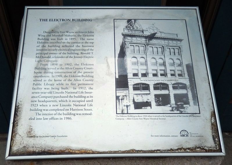The Elektron Building Marker image. Click for full size.