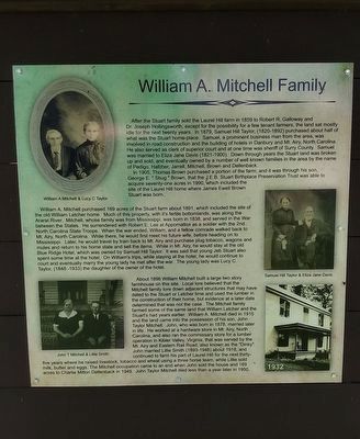 William A. Mitchell Family Marker image. Click for full size.