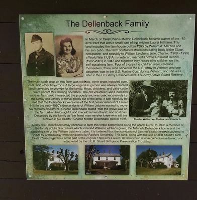 The Dellenback Family Marker image. Click for full size.