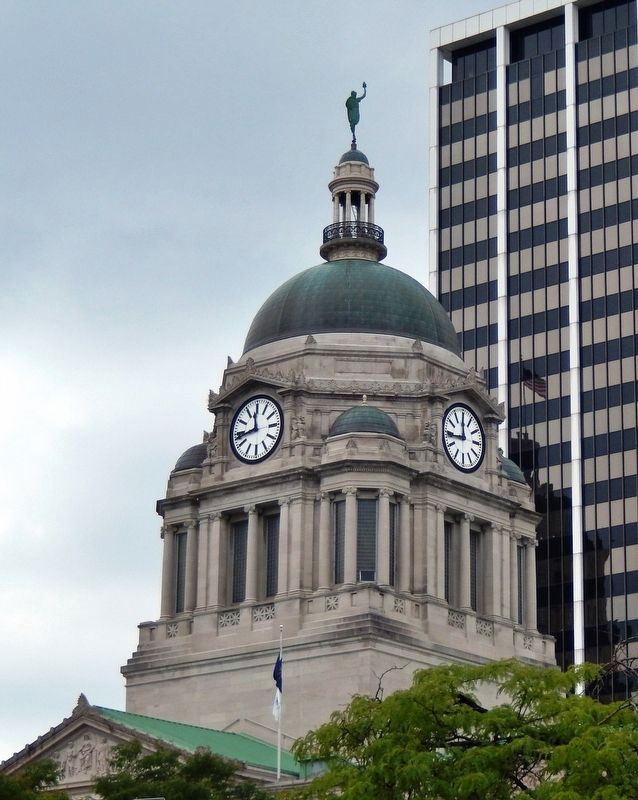 Allen County Courthouse Clock Tower image. Click for full size.