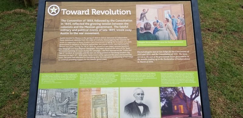 Toward Revolution Marker. Click for full size. Toward Revolution Marker image. Click for full size.