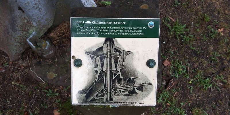 1901 Allis Chalmers Rock Crusher Marker image. Click for full size.