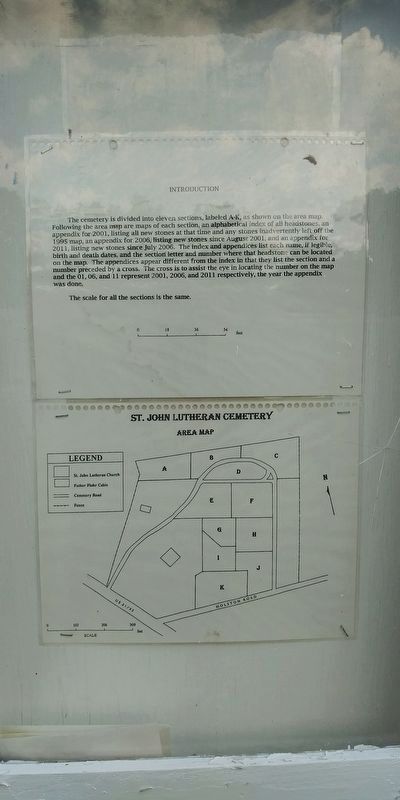 St. John Lutheran Cemetery - Introduction image. Click for full size.