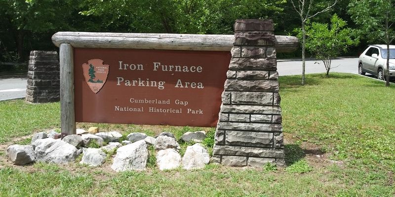 On Guard In Cumberland Gap Marker image. Click for full size.