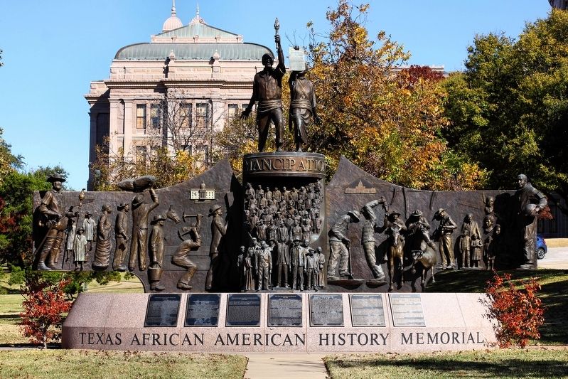 Texas African American History Memorial. Click for full size. Texas African American History Memorial image. Click for full size.