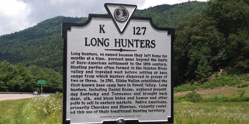 Long Hunters Marker image. Click for full size.
