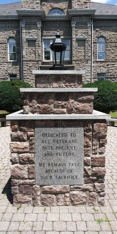 Pulaski Veterans Memorial. Click for full size. Pulaski Veterans Memorial image. Click for full size.