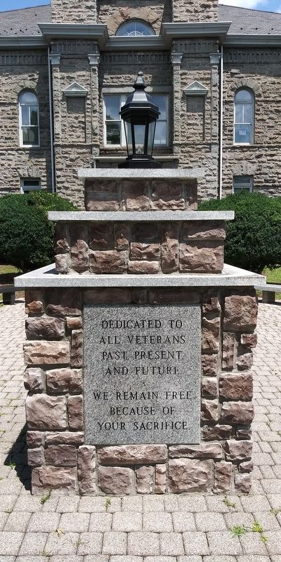 Pulaski Veterans Memorial image. Click for full size.