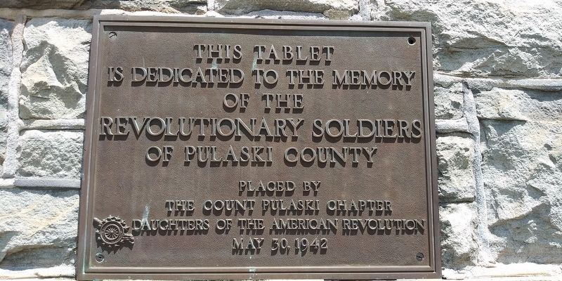 Pulaski County Revolutionary War Memorial image. Click for full size.