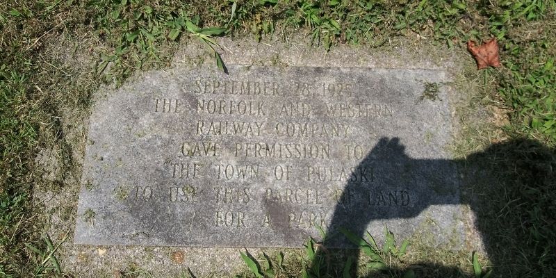 The Norfolk And Western Railway Marker. Click for full size. The Norfolk And Western Railway Marker image. Click for full size.