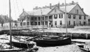 St. Francis Barracks c. 1890s. Click for full size. St. Francis Barracks c. 1890s image. Click for full size.