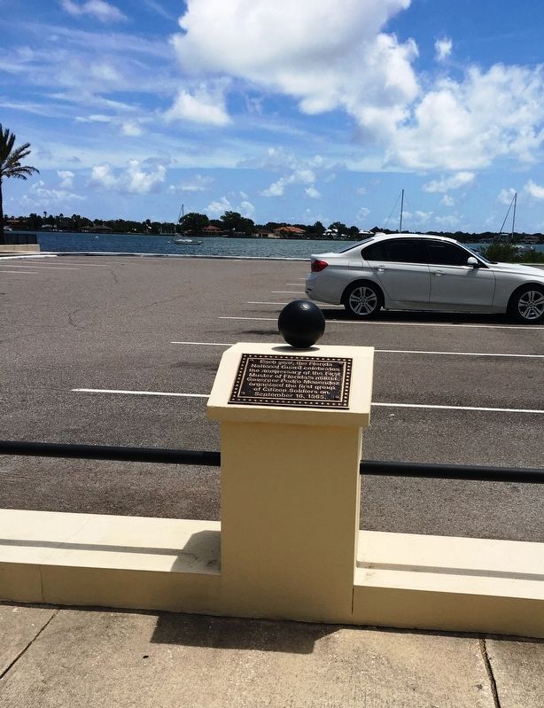 First Muster of Florida’s Militia Marker. Click for full size. First Muster of Florida’s Militia Marker image. Click for full size.