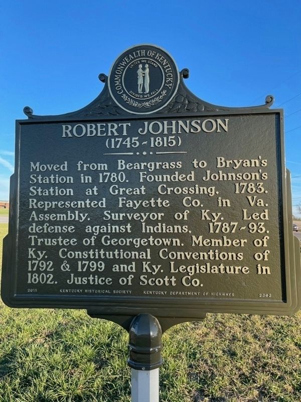 Robert Johnson Marker. Click for full size. Robert Johnson Marker image. Click for full size.