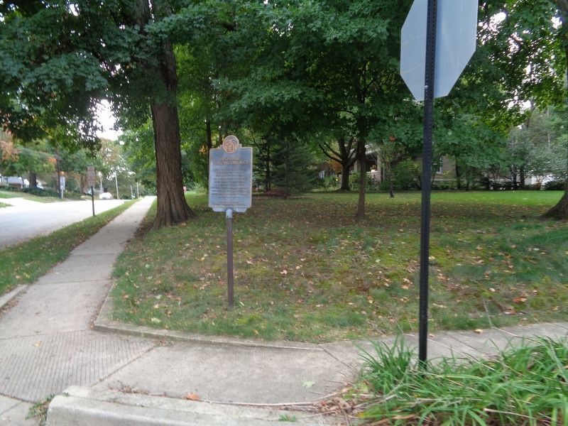 Highland Historic District Marker. Click for full size. Highland Historic District Marker image. Click for full size.