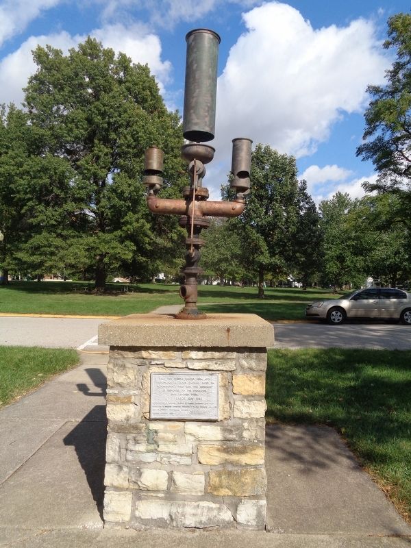 Train Whistle Monument. Click for full size. Train Whistle Monument image. Click for full size.