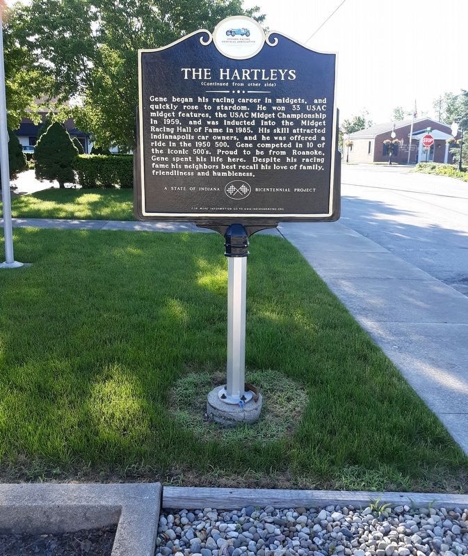 The Hartleys Marker image. Click for full size.