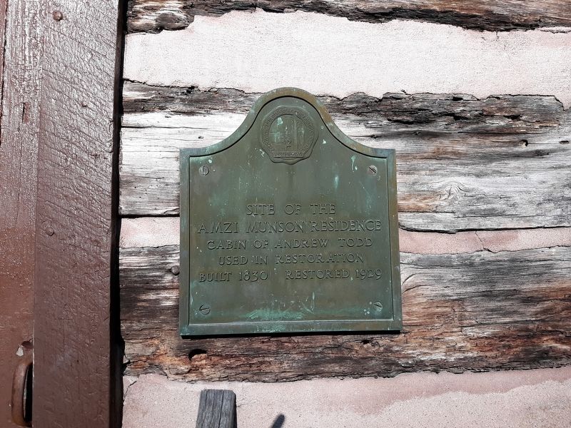 Amzi Munson Residence Marker image. Click for full size.