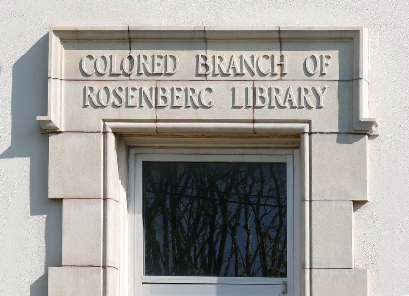 Rosenberg Library Colored Branch image. Click for full size.