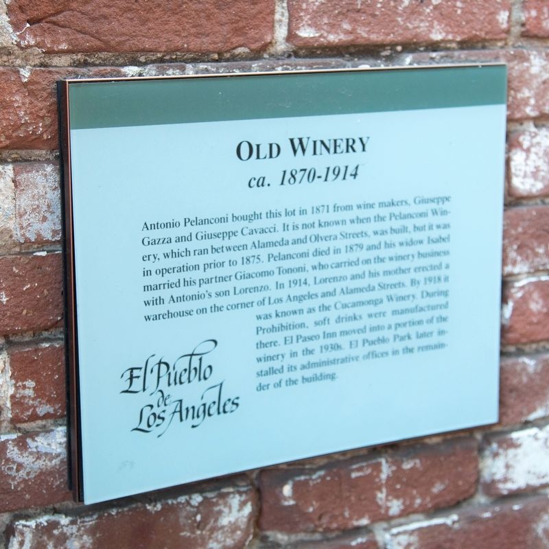 Old Winery Marker image. Click for full size.