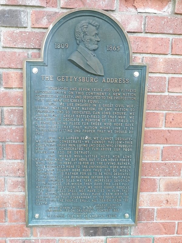 Tangier High School Bell Marker image. Click for full size.