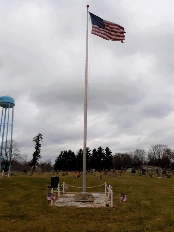 Veterans Memorial Flag Display image. Click for full size.