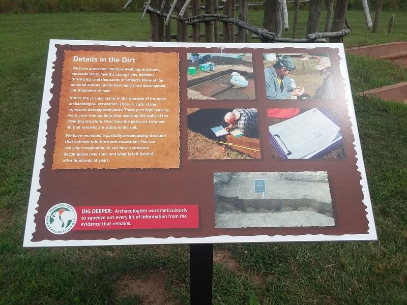 Details in the Dirt Marker. Click for full size. Details in the Dirt Marker image. Click for full size.