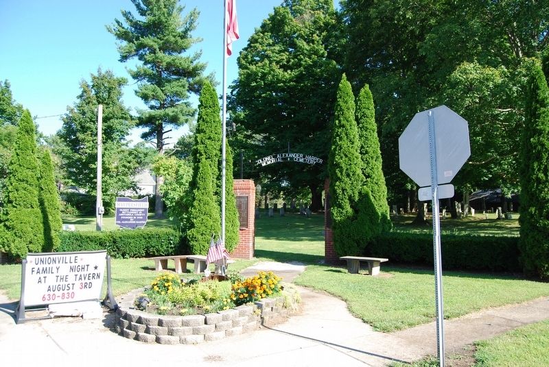 Harpersfield Marker. Click for full size. Harpersfield Marker image. Click for full size.