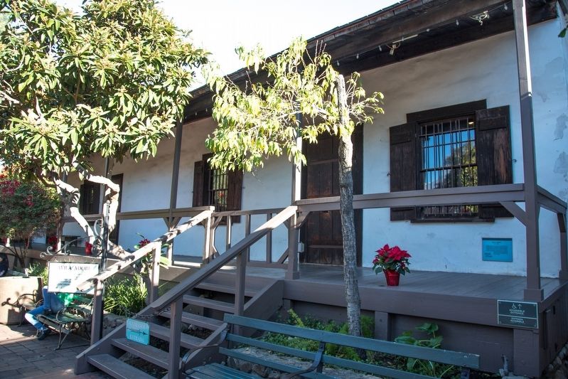 Avila Adobe and Markers. Click for full size. Avila Adobe and Markers image. Click for full size.