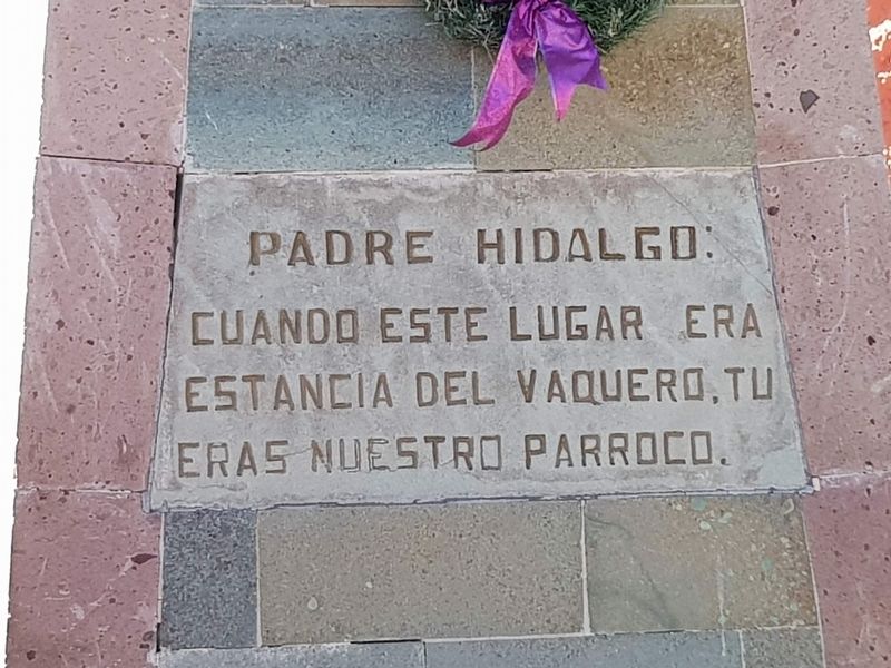 Father Hidalgo Marker image. Click for full size.