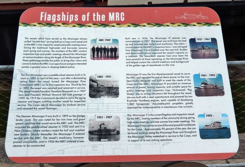 Flagships of the MRC Marker image. Click for full size.