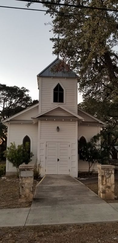 The front view of the Zion Lutheran Church.. Click for full size. The front view of the Zion Lutheran Church. image. Click for full size.