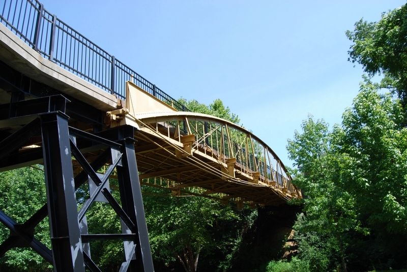 Henszey's Wrought-Iron Bridge image. Click for full size.