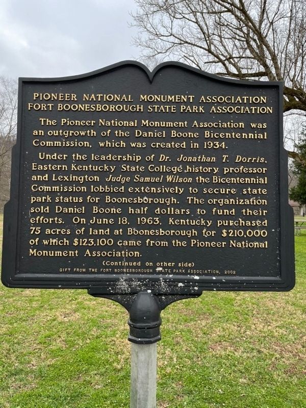 Pioneer National Monument Association Marker image. Click for full size.