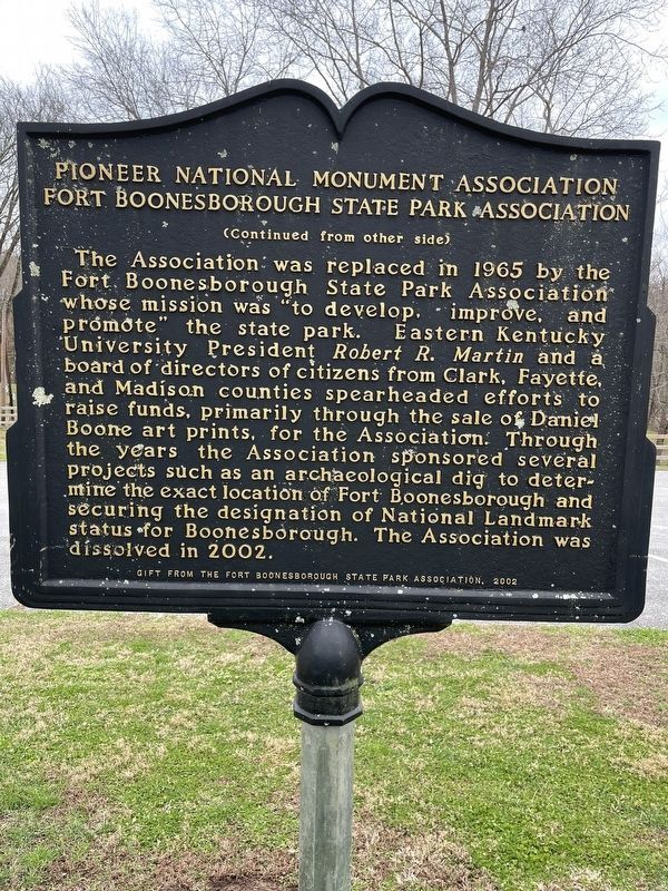 Pioneer National Monument Association Marker image. Click for full size.