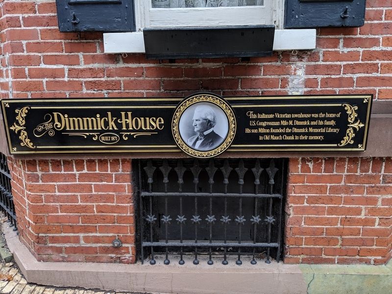 The Dimmick House Marker image. Click for full size.