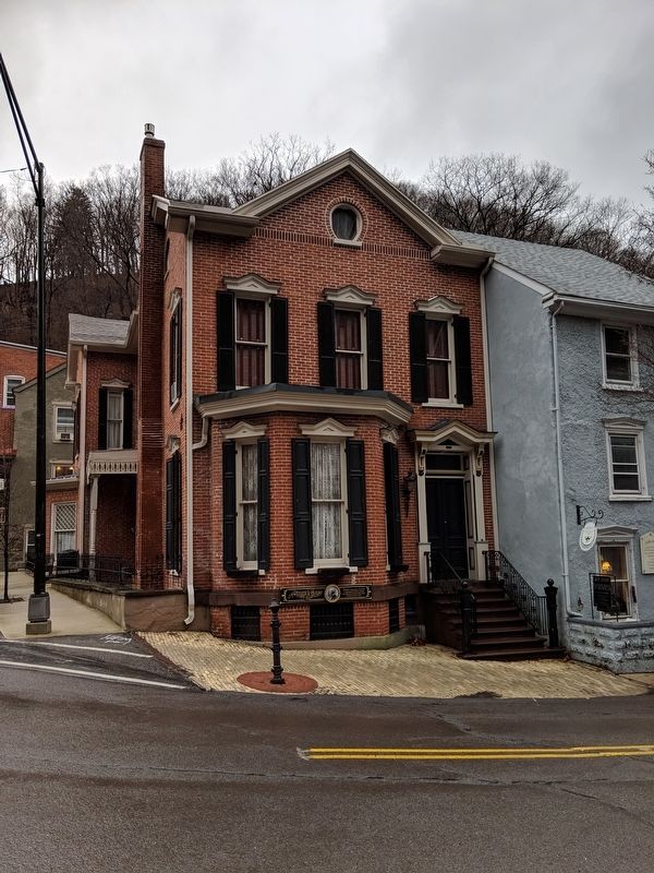 The Dimmick House Marker. Click for full size. The Dimmick House Marker image. Click for full size.