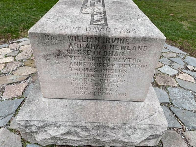 Right Side : Site of Fort Boonesbourgh 1775-1783 Marker. Click for full size. Right Side : Site of Fort Boonesbourgh 1775-1783 Marker image. Click for full size.