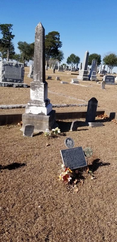 The John Pettit Borden Marker and tombstone. Click for full size. The John Pettit Borden Marker and tombstone image. Click for full size.