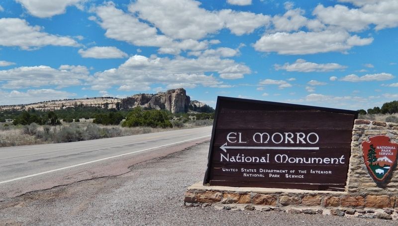 El Morro National Monument image. Click for full size.