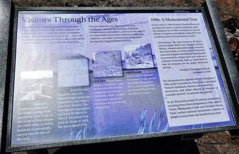 Visitors Through the Ages Marker image. Click for full size.