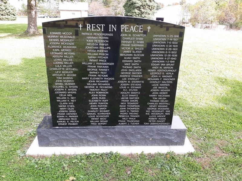 Wood County Home Cemetery image. Click for full size.