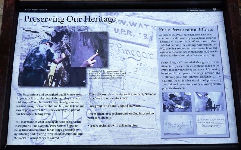 Preserving Our Heritage Marker image. Click for full size.